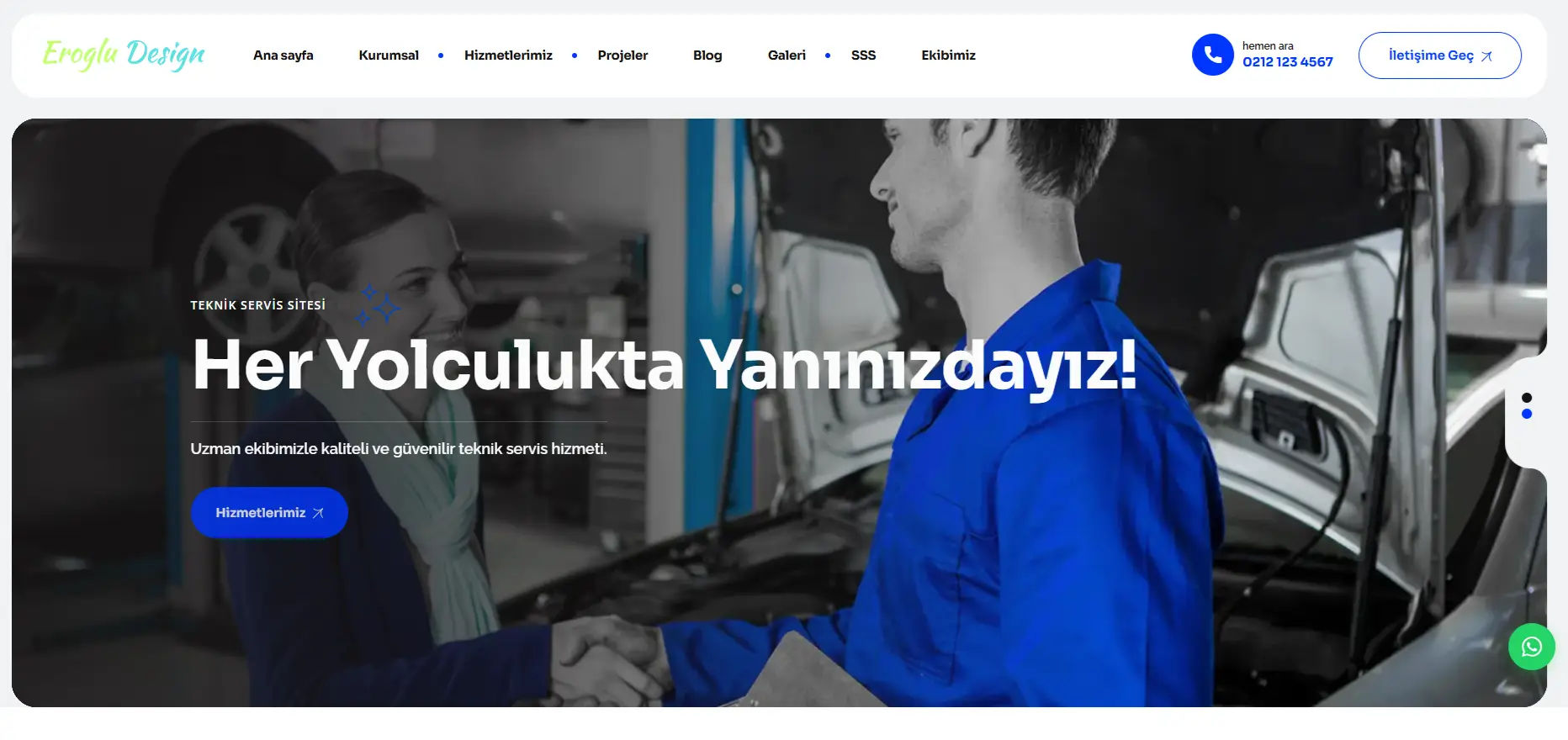 teknik servis web sitesi