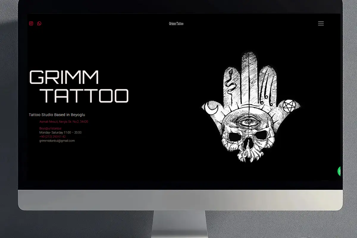 Grimm Tattoo İstanbul projesi