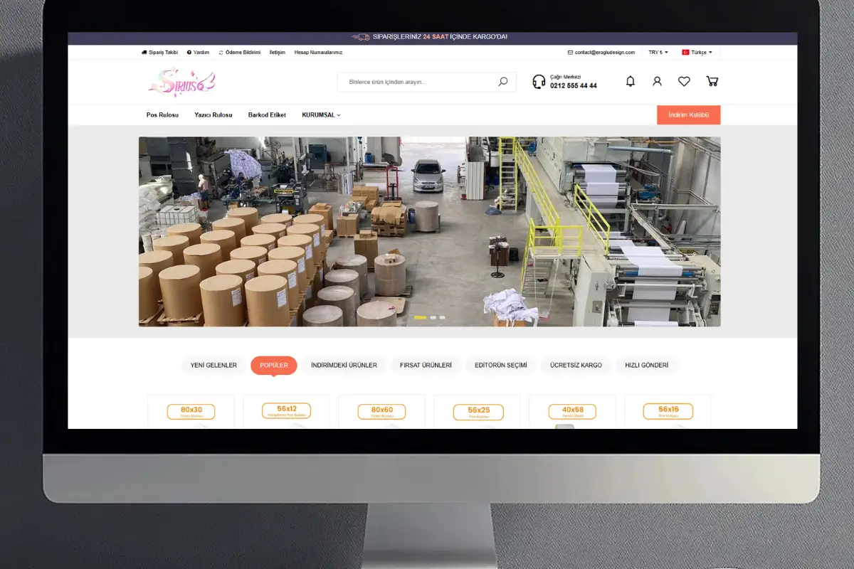 Premium E-Ticaret Projesi