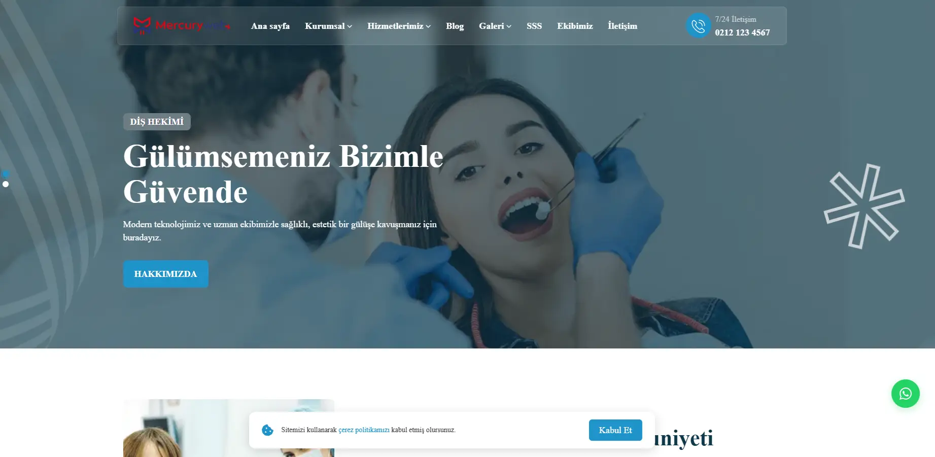 diş hekimi web sitesi